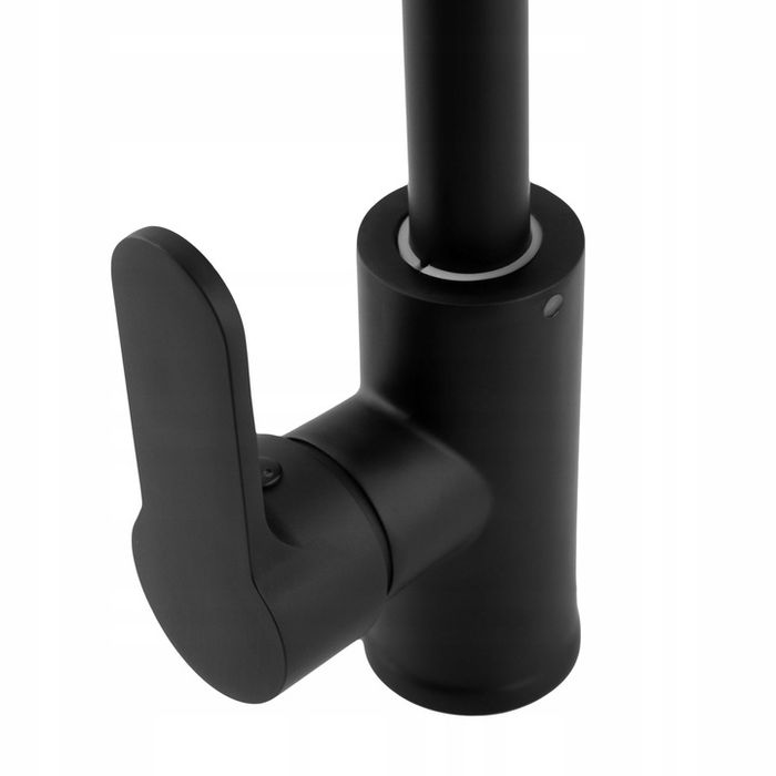 Bateria Kuchenna Czarna Obrotowa Kran Czarny Do Kuchni Zlewu Obrotowy