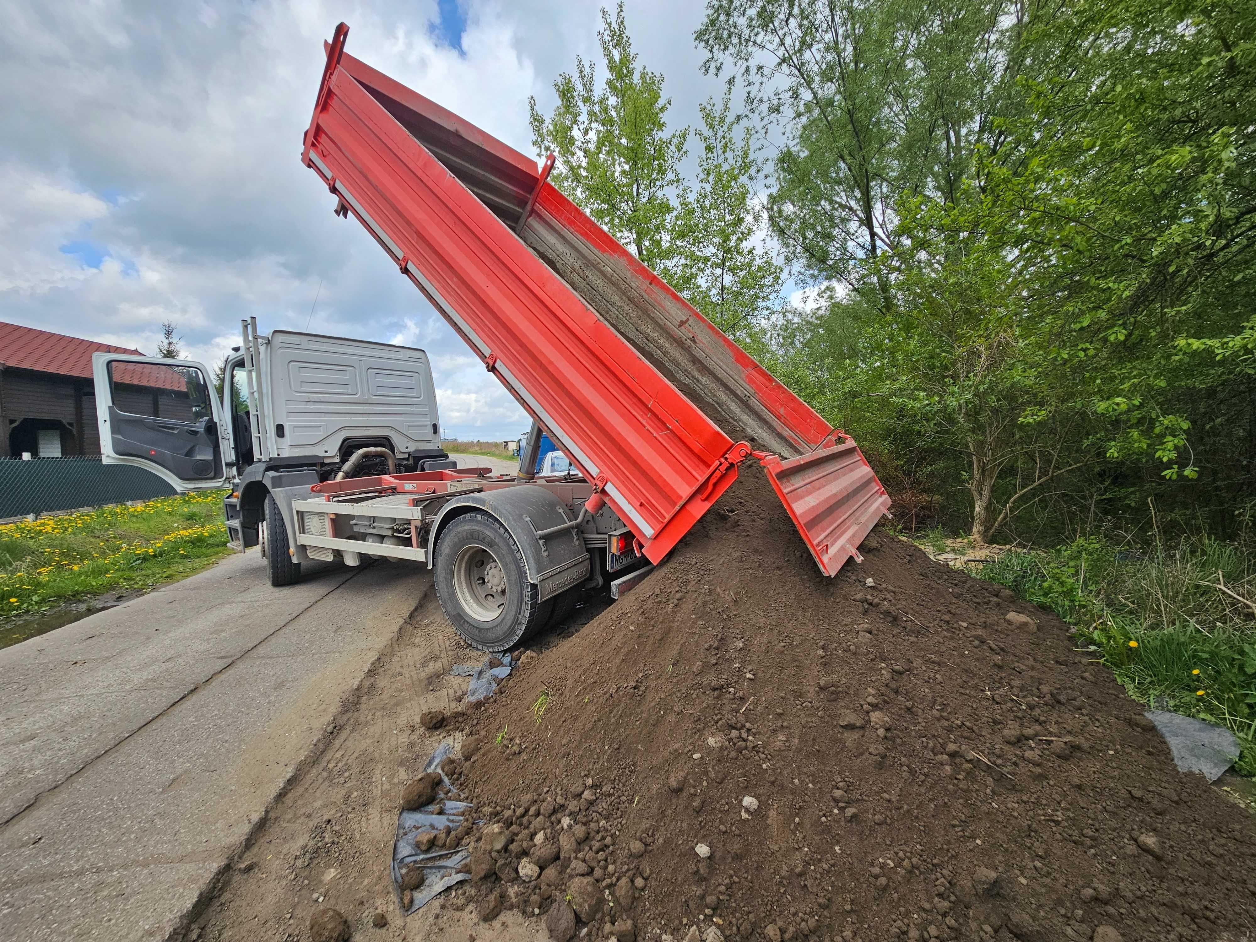 Wywóz odpadów ziemi gruzu gliny kamieni z placu budowy wystawiamy bdo