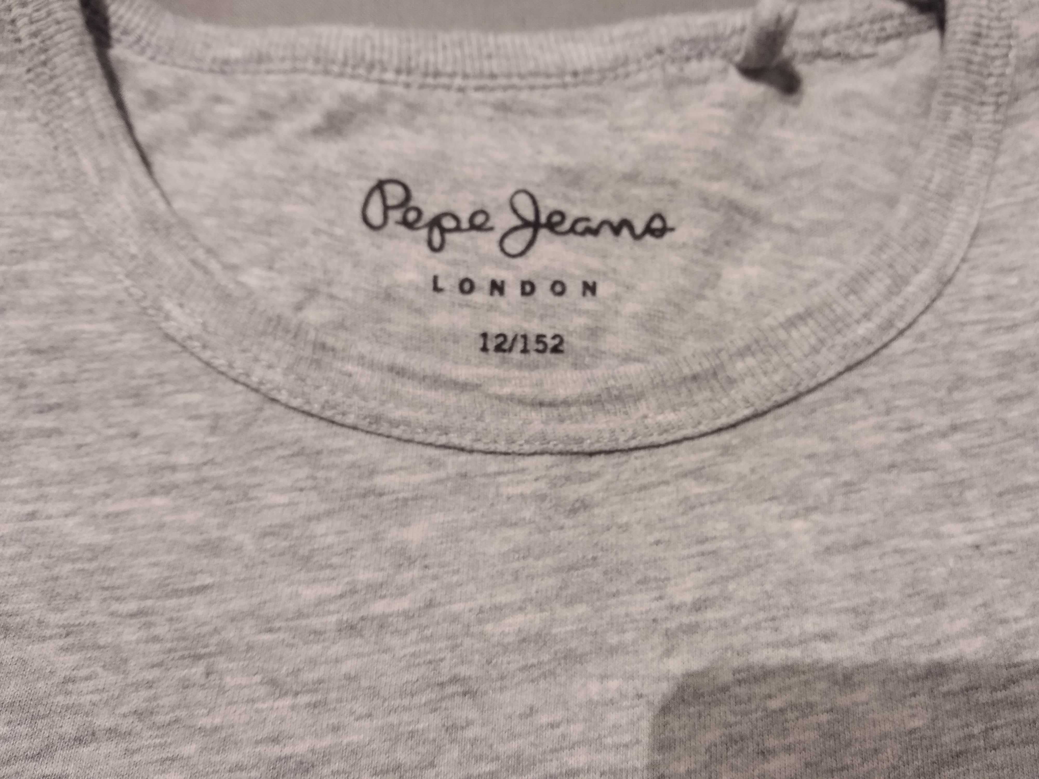 baixa preço-T-shirt manga comprida Pepe Jeans, ótimo estado, 12 anos