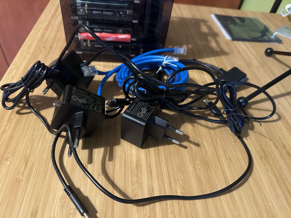 Wieża RPi 3 z dyskiem twardym