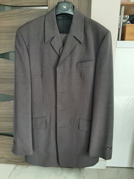 Garnitur męski grafitowy