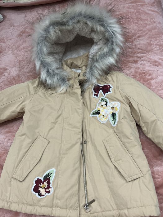 Куртка-парка на дівчинку.