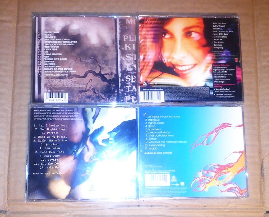 Alanis Morissete 4 albumy CD