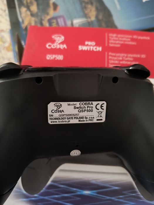 Pad Cobra  bezprzewodowy kompatybilny z Nintendo switch V2