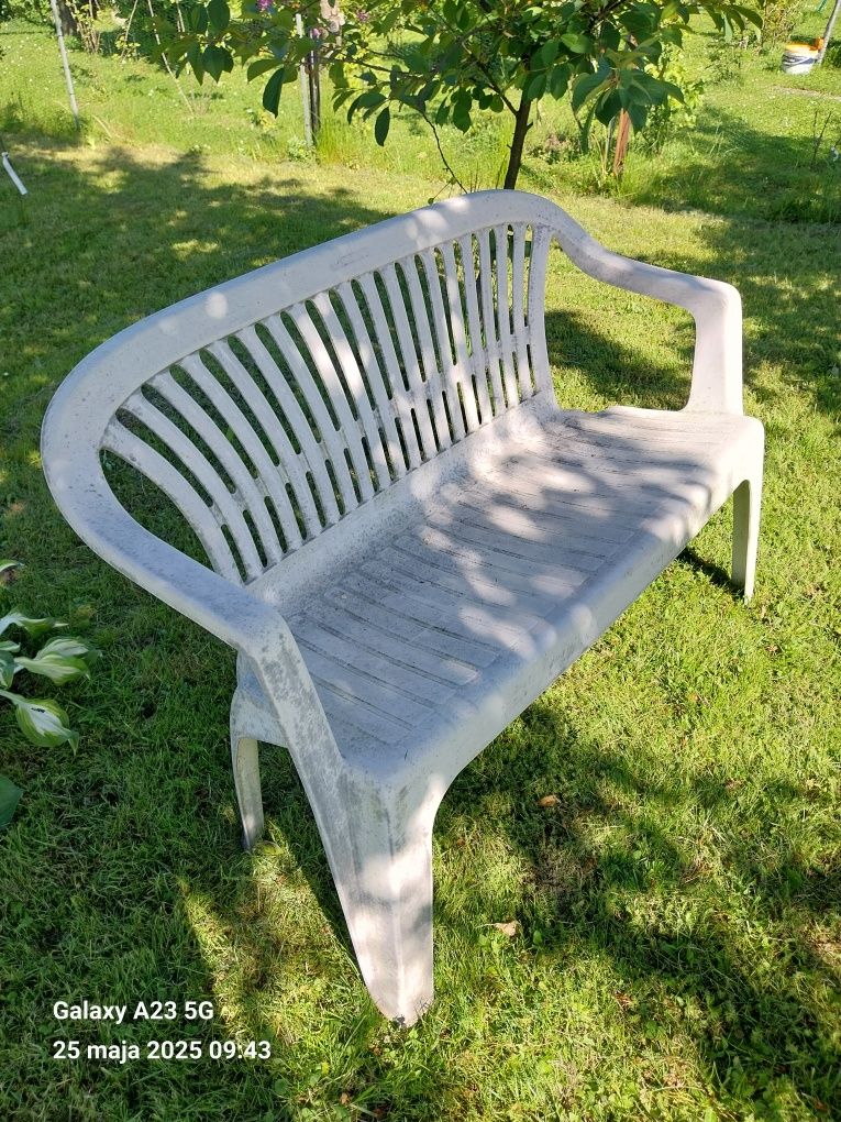 Ławka plastikowa