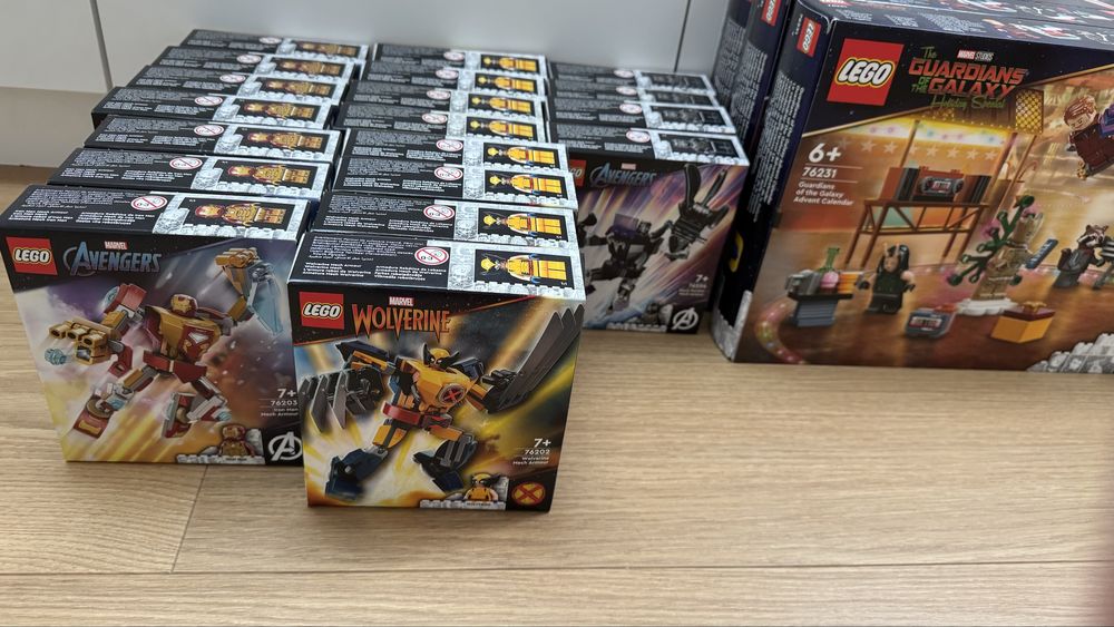 Wielka kolecja Lego NOWE ZESTAWY - Creator, Ideas, Marvel, BrickHeadz