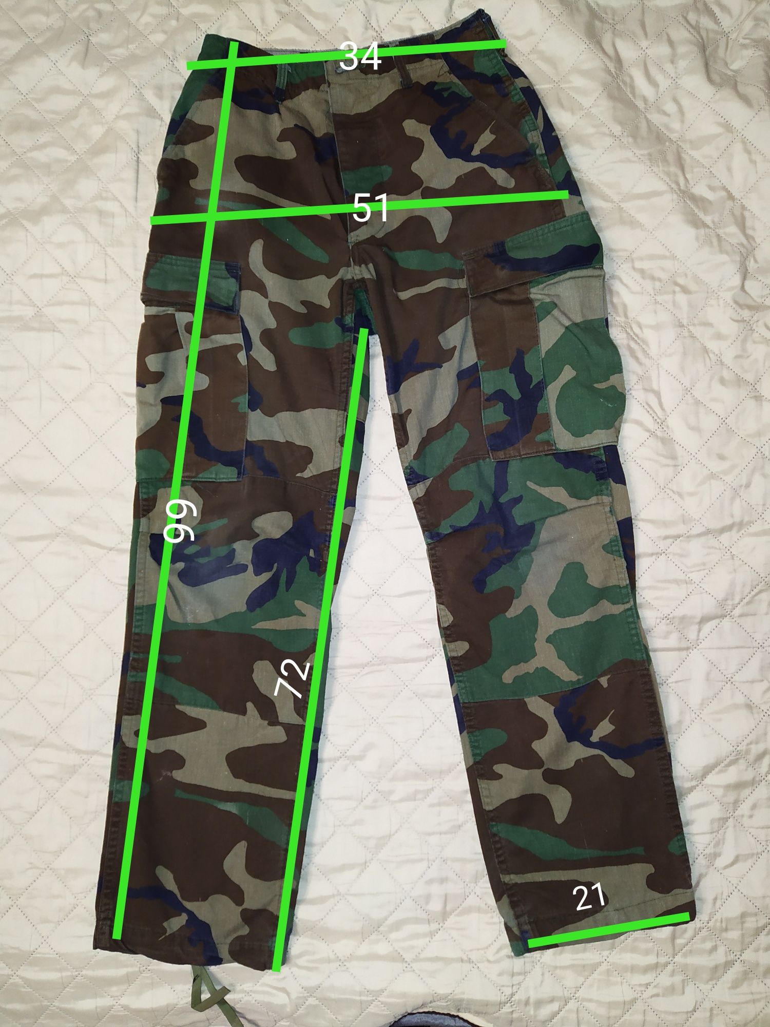 Тактический Камуфляжные штаны армии США  46