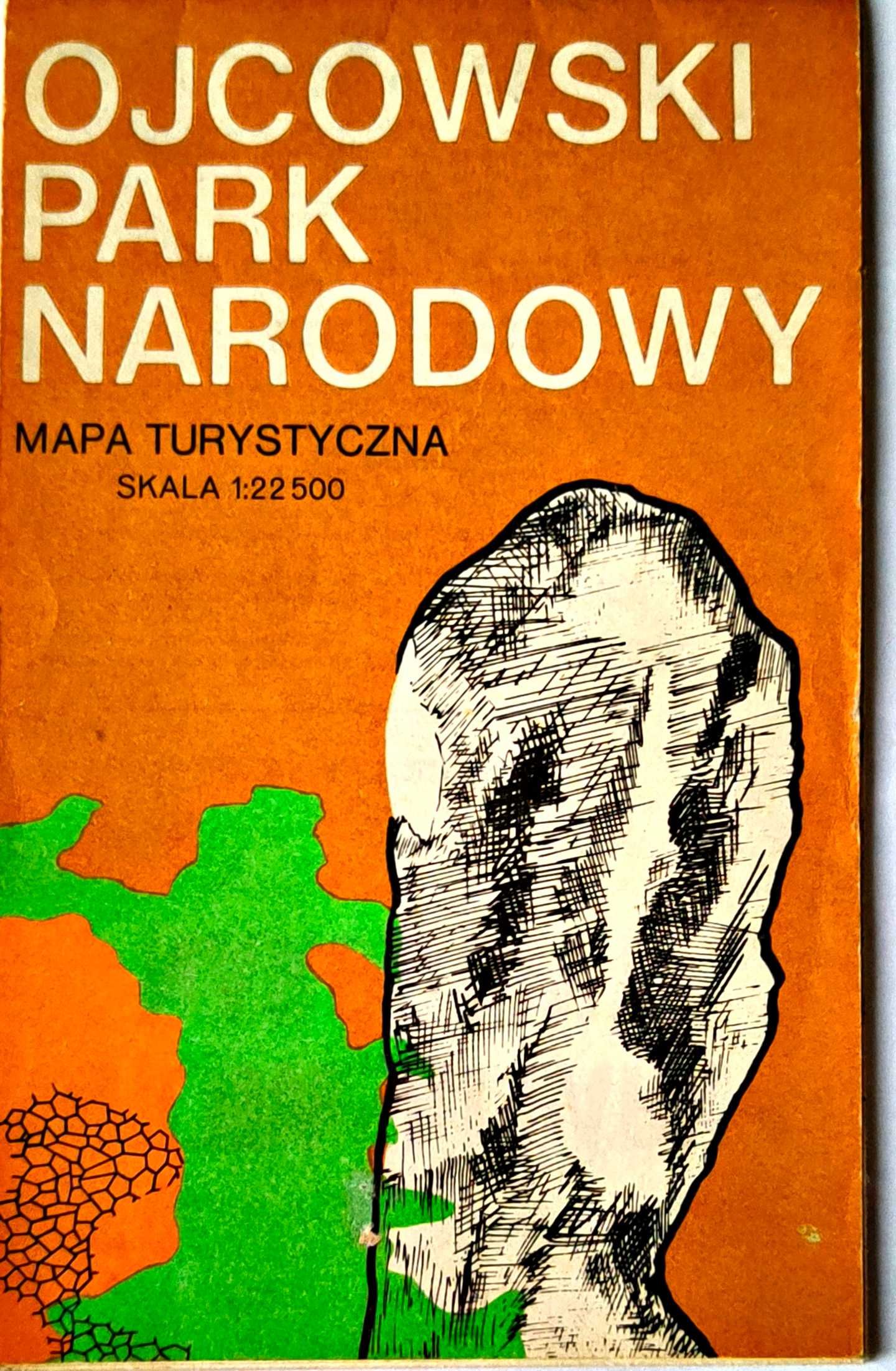 Ojcowski Park Narodowy - mapa turystyczna