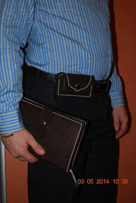 Визитница из натуральной кози 3.5мм