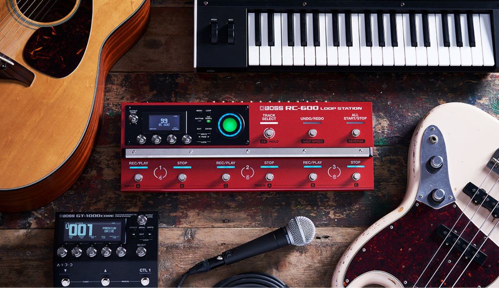 Boss loop station RC-600 - Novo em caixa original