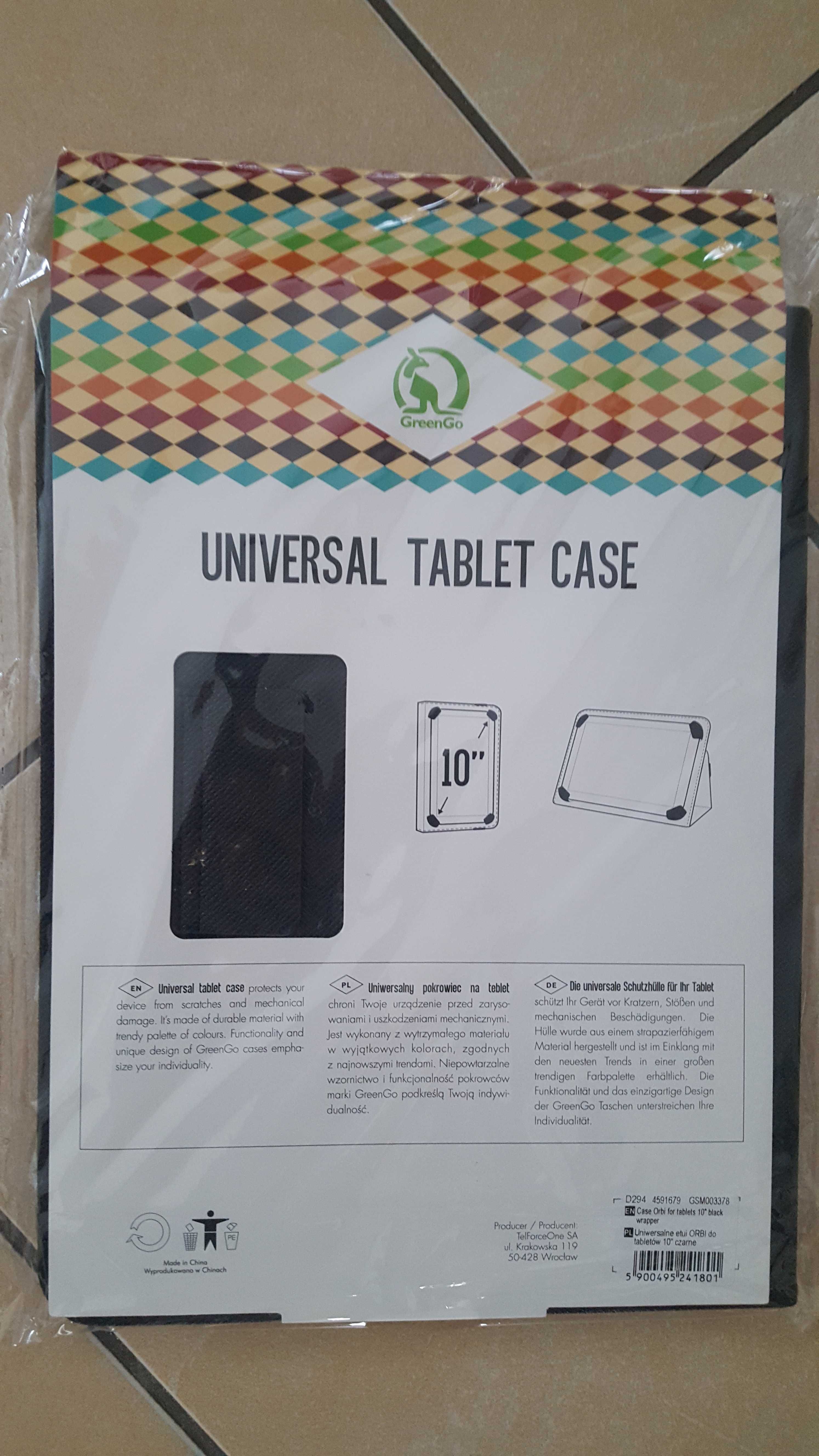 ETUI na tablet eleganckie skóra 10 cali 10"