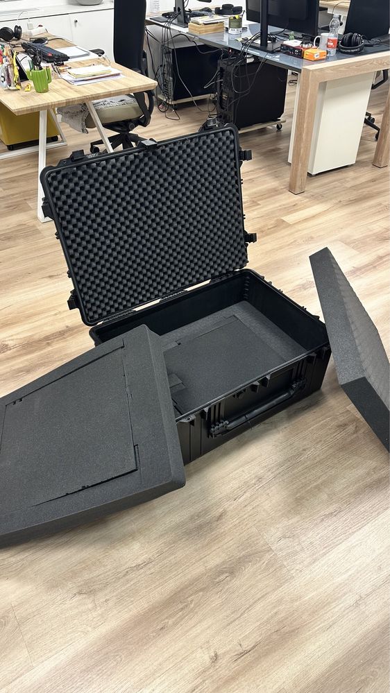 Flightcase preto / ABS case