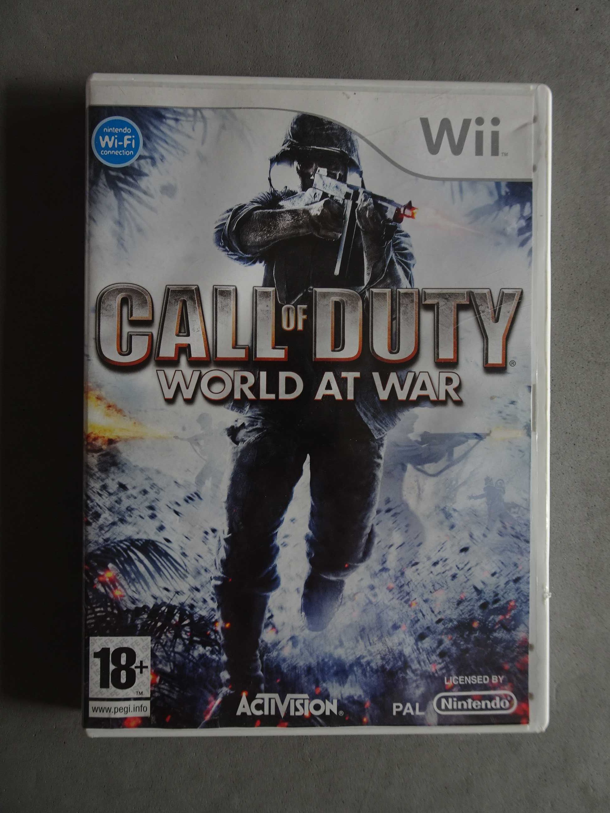 Jogo para consola WII - Call of Dutty - World at war