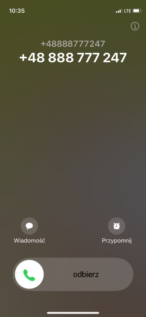 Złoty numer telefonu