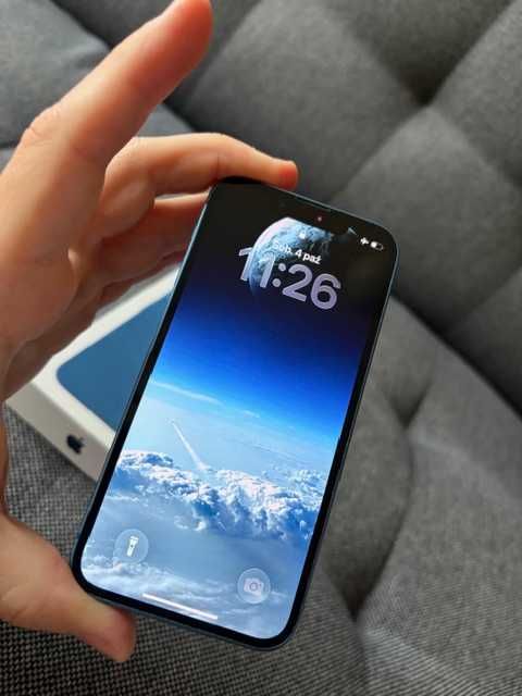 iPhone 13 mini, niebieski, oryg. z Amazona, idealny stan, bateria 86%