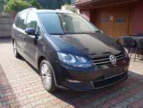 Volkswagen Sharan 2.0 TDI 170KM DSG El. Drzwi i Klapa Xenon Webasto 1-Lakier z Niemiec