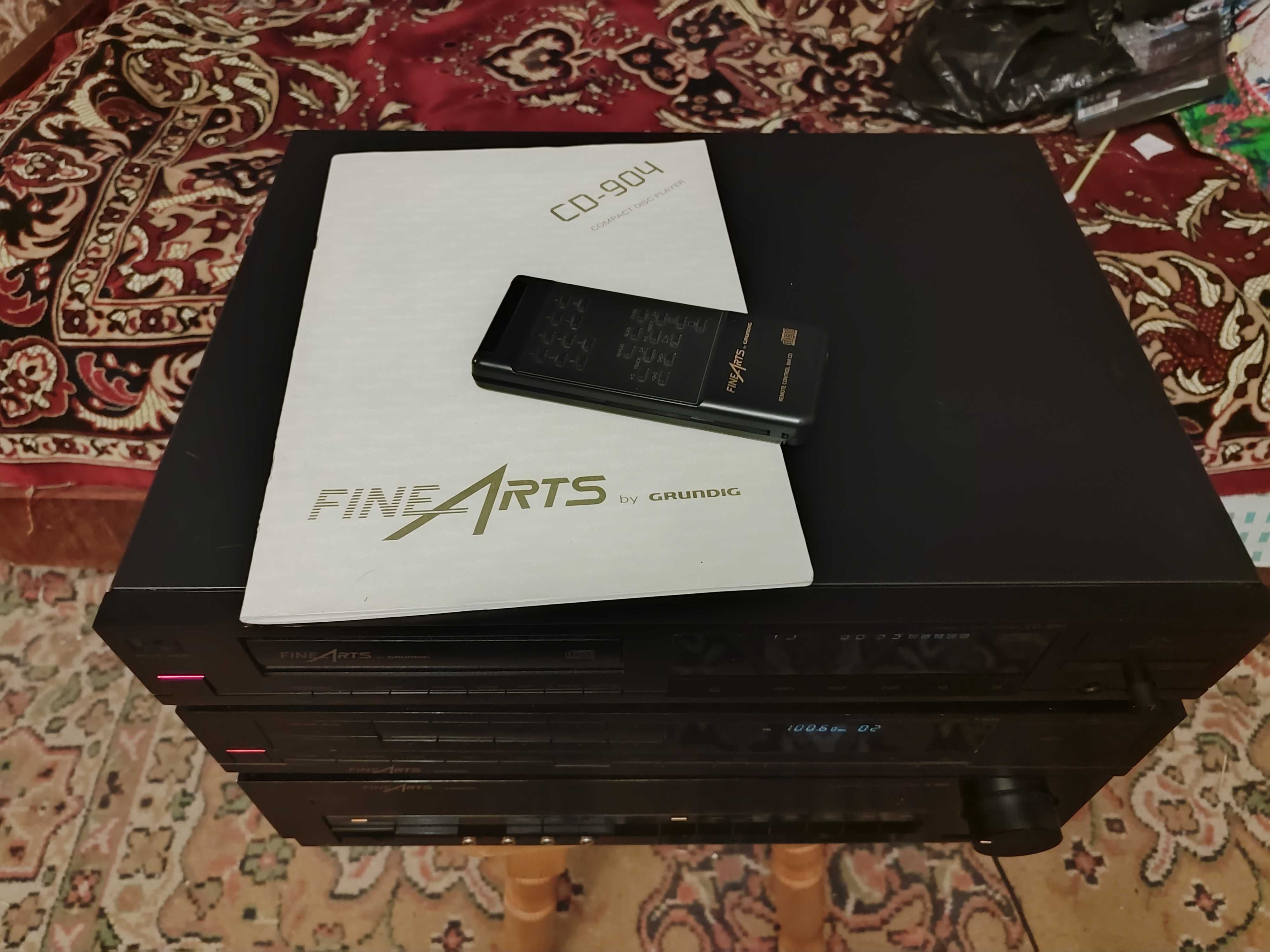 Топовый комплет GRUNDIG
.Тюнер T-904. Усилитель A-904