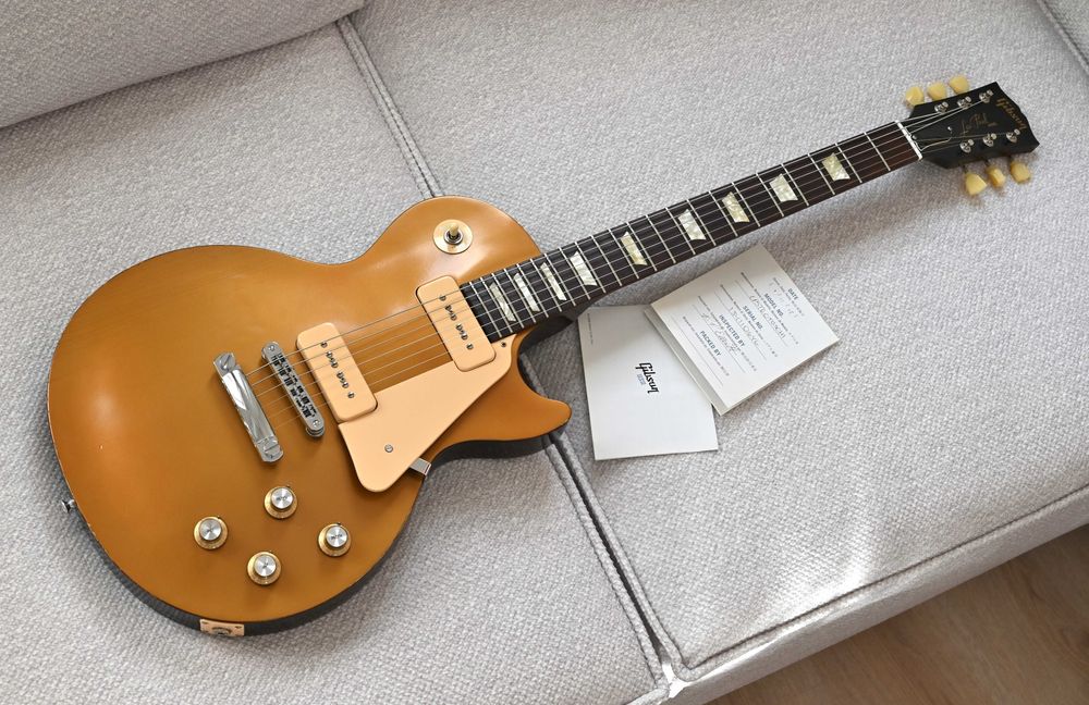 Gibson Les Paul Studio '60s Tribute, gold top (nitro), P90