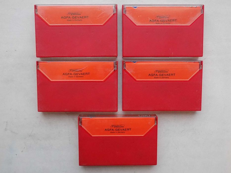 Аудиокассета Agfa-gevaert C90 Low-Noise 1978 г новая