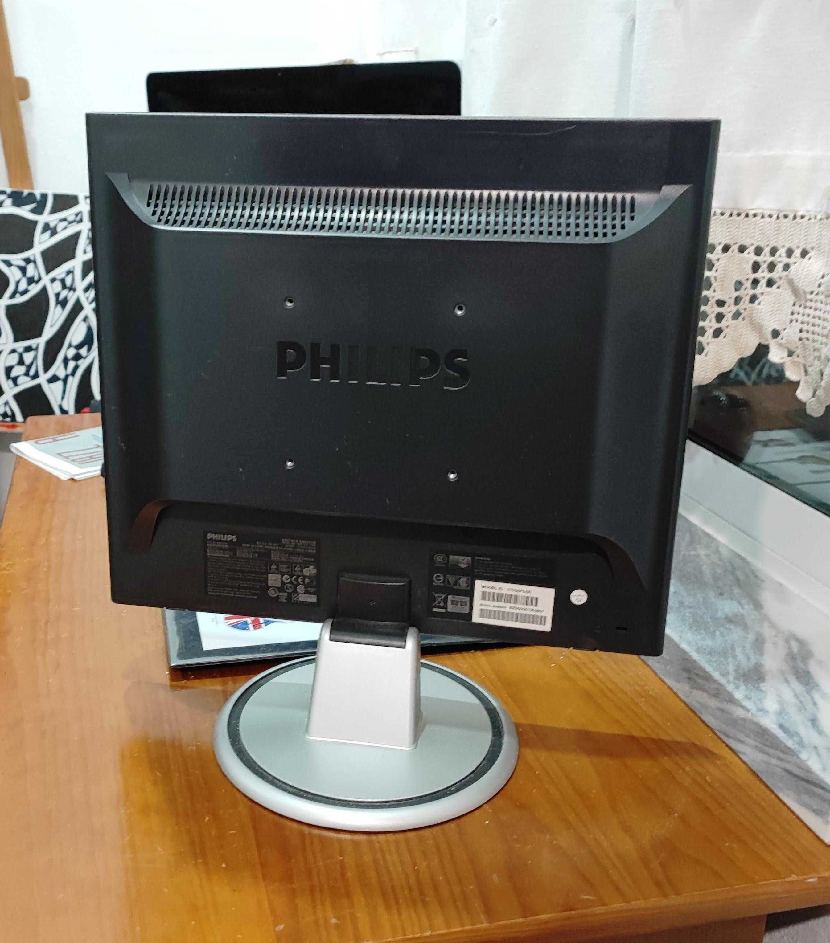 Monitores LCD Philips e HP Pavilion