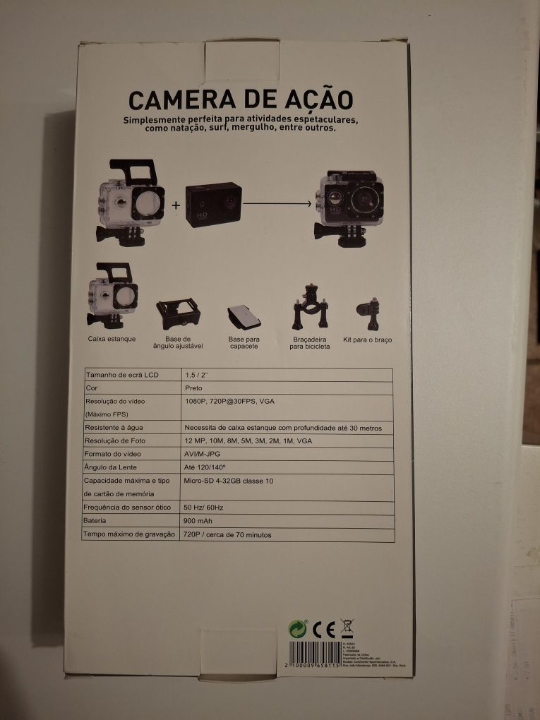 Câmara desporto tp go pro