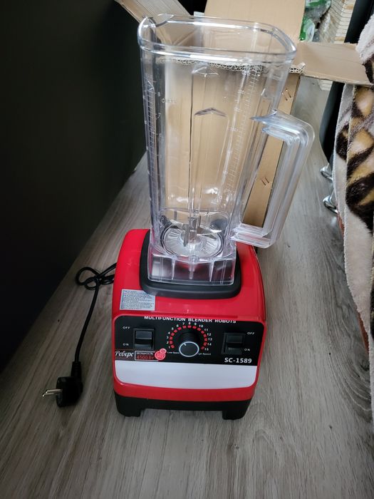 Profesjonalny Blender Przemysłowy SC-1589 – 4500W – Nowy