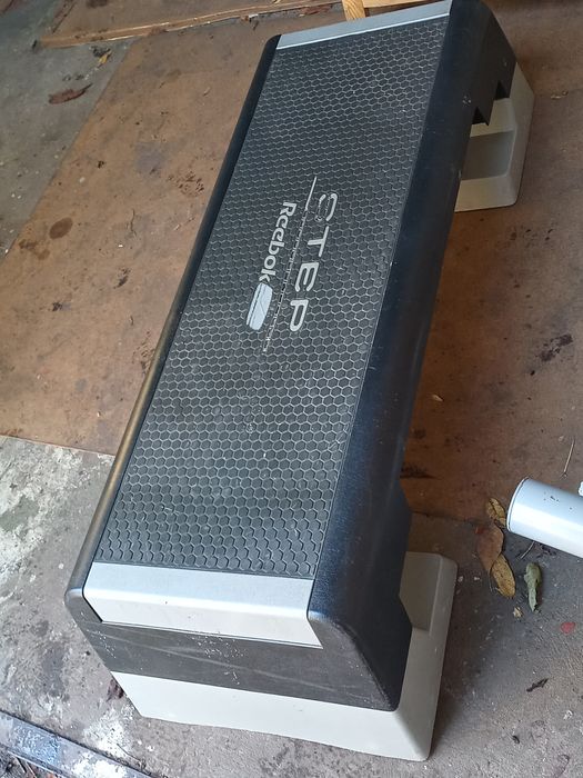 Stepper Reebok STEP trzy poziomy regulacja wysokości do treningu cardi