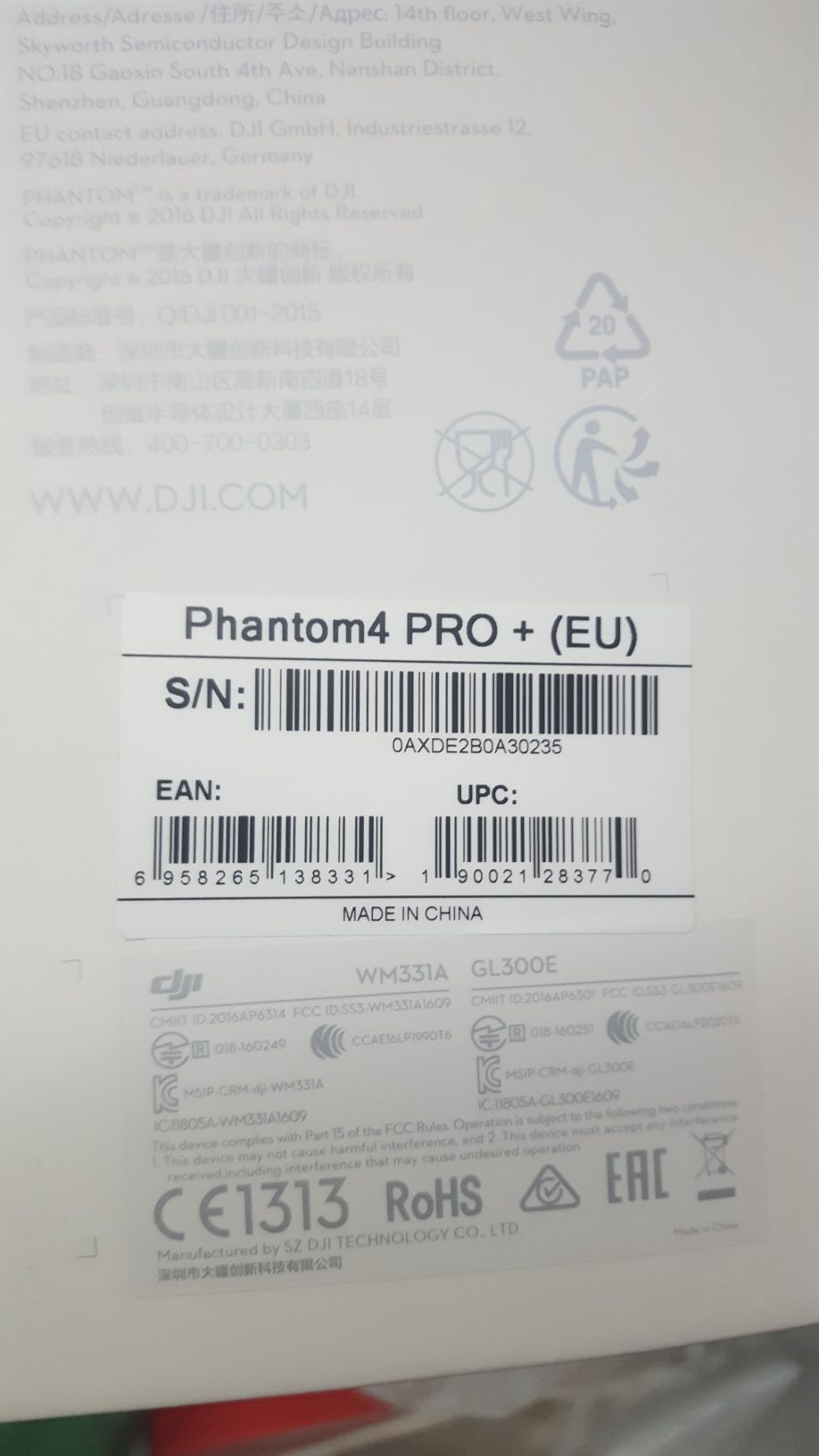 DJI Phantom 4 PRO PLUS