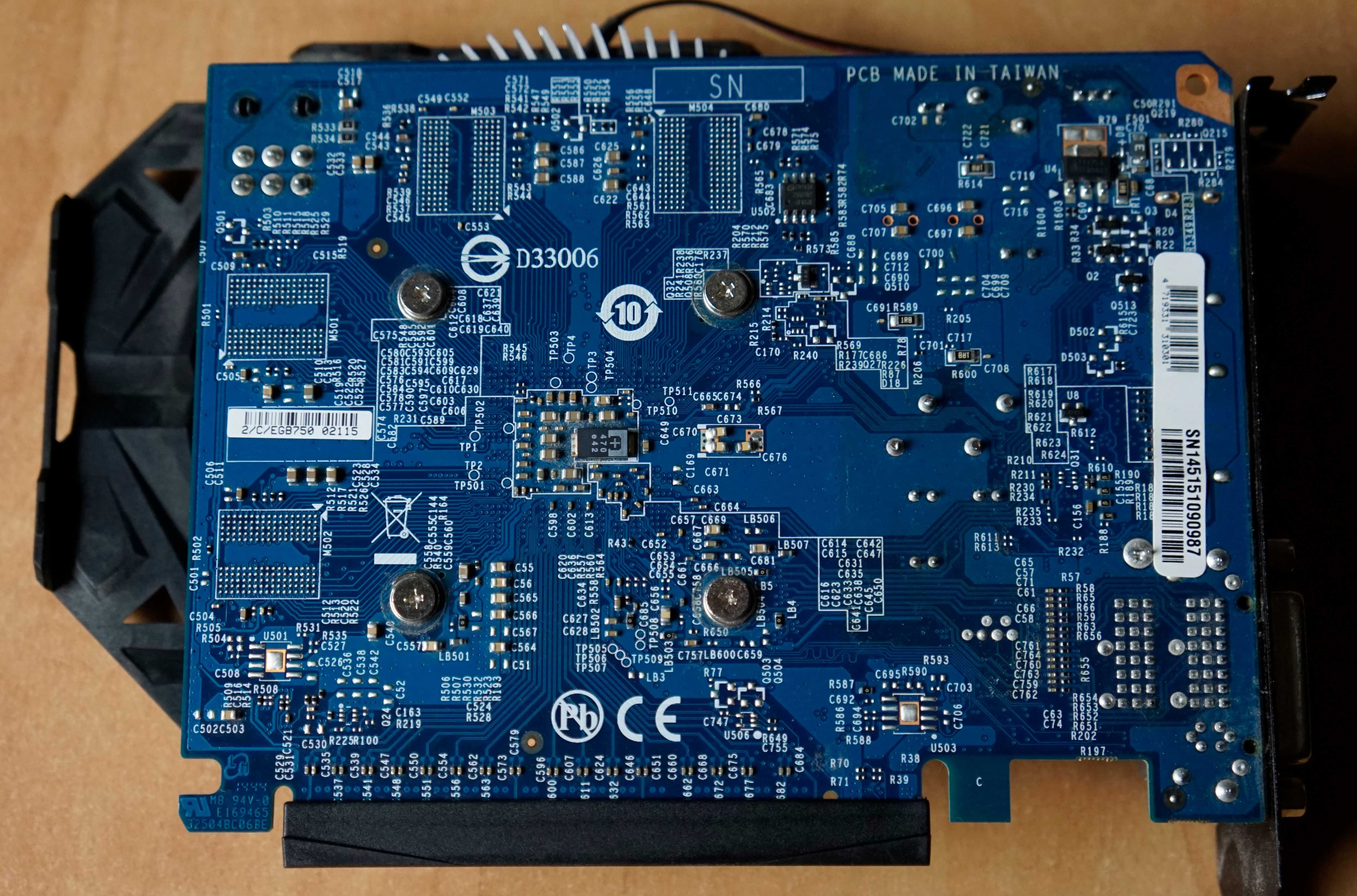 karta graficzna GIGABYTE GV-N750OC-2GI rev. 1.0