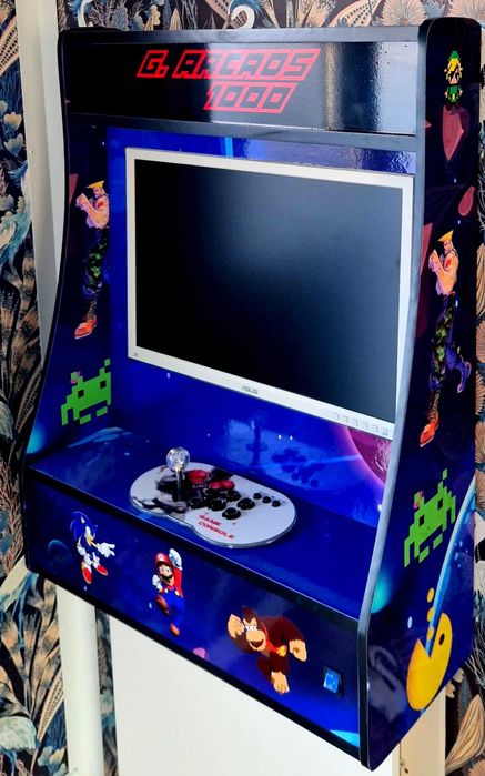 Automat do GIER RETRO – 15 000 gier! 24" ekran, LED, PROMOCJA!