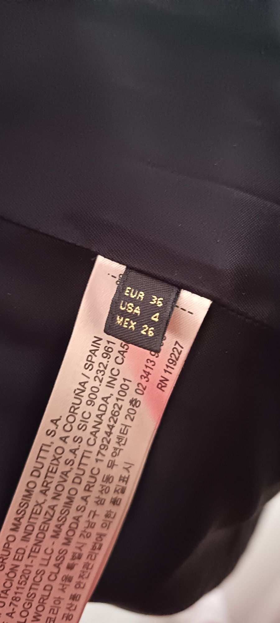 Massimo dutti пальто S