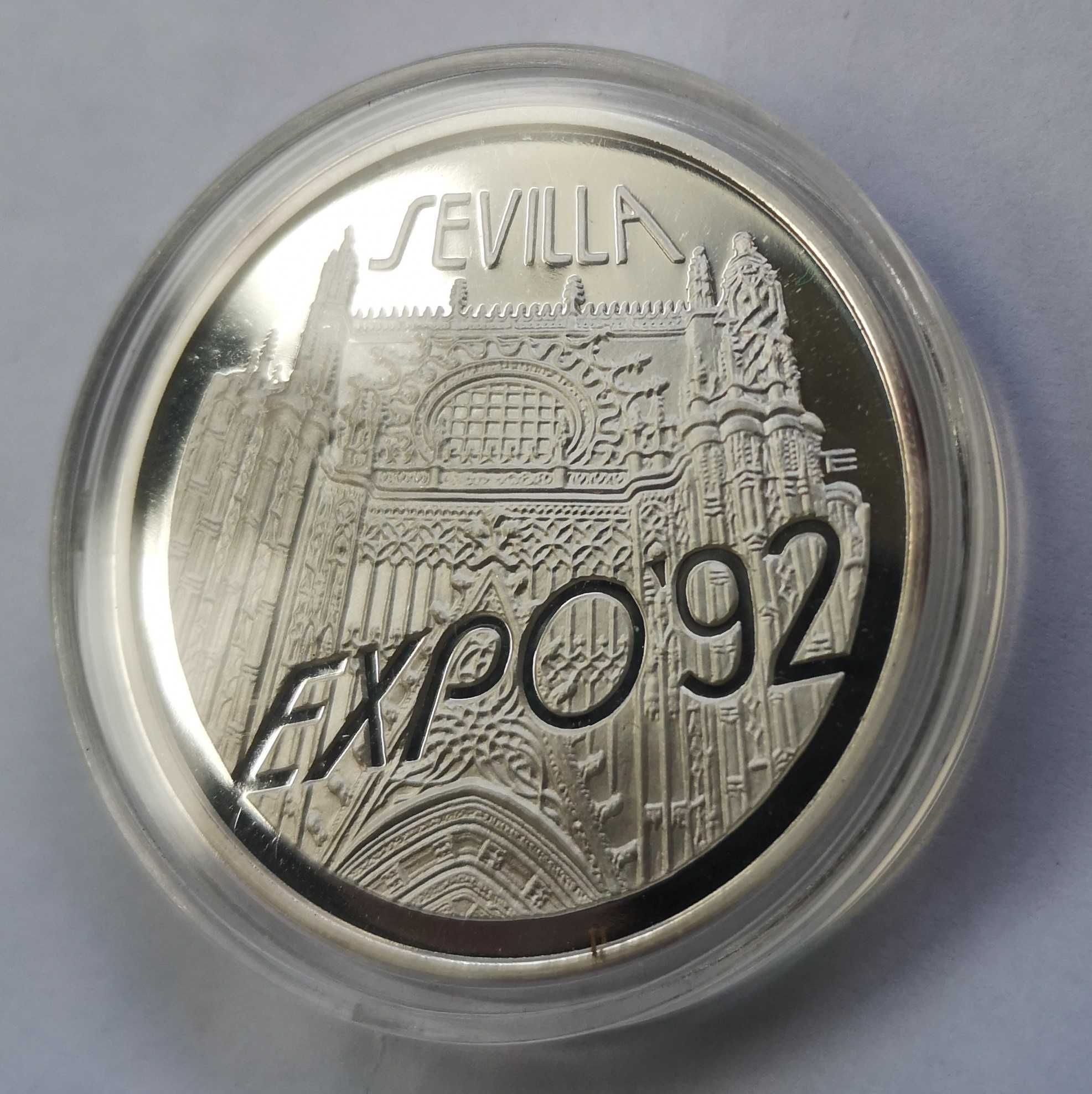 Moneta kolekcjonerska 200000 zł 1992 r. Sevilla EXPO '92