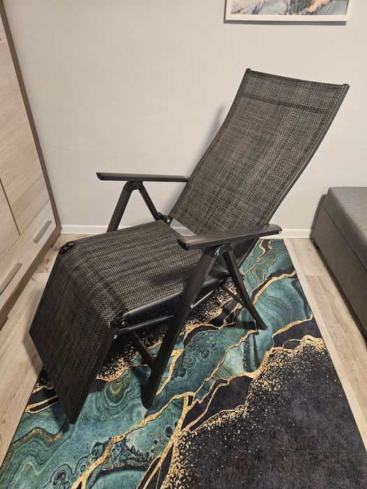Krzesło leżak ogrodowy bdb stan