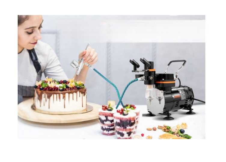 Profesjonalny Zestaw Aerografu z Kompresorem *DARMOWA DOSTAWA*