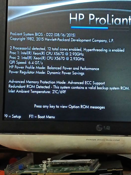 Сервер hp ml370 (ml350)