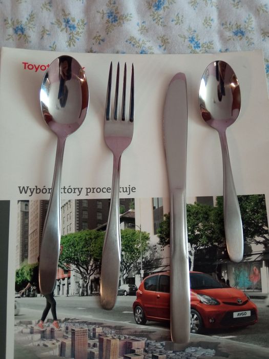 Zestaw komplet sztućców Winco Stainless 24 szt. bez niklu