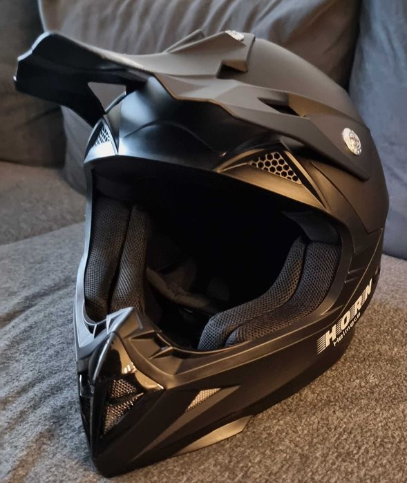 Kask Horn 915  na motor, quad, rower elektryczny lub hulajnogę + gogle
