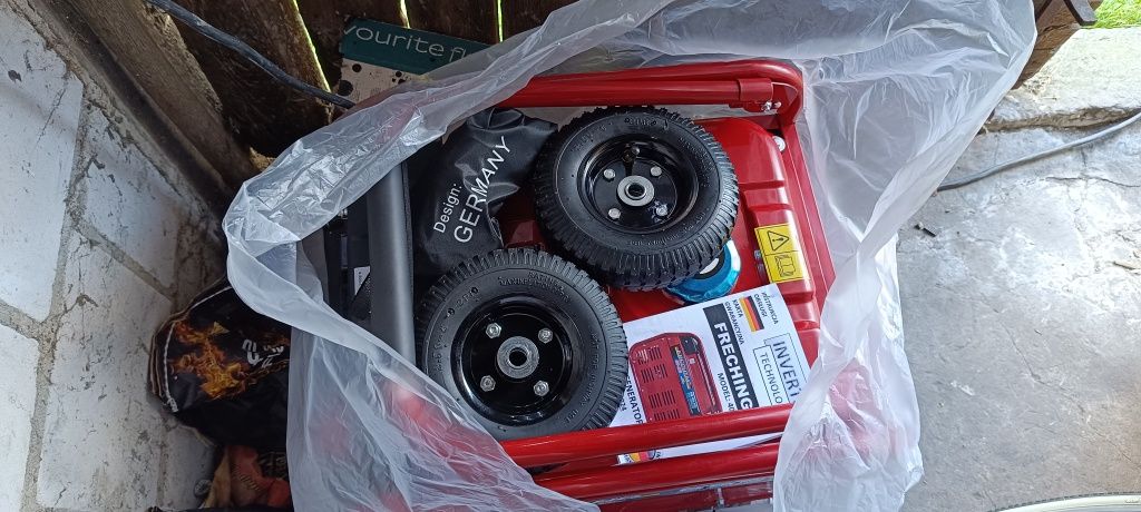 Agregat prądotwórczy inwertorowy 6.9 kw stabilizacja napięcia AVR NOWY