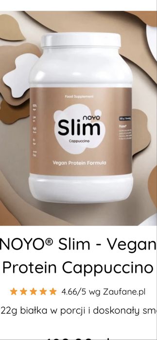 Odżywka białkowa vegańska cappuccino