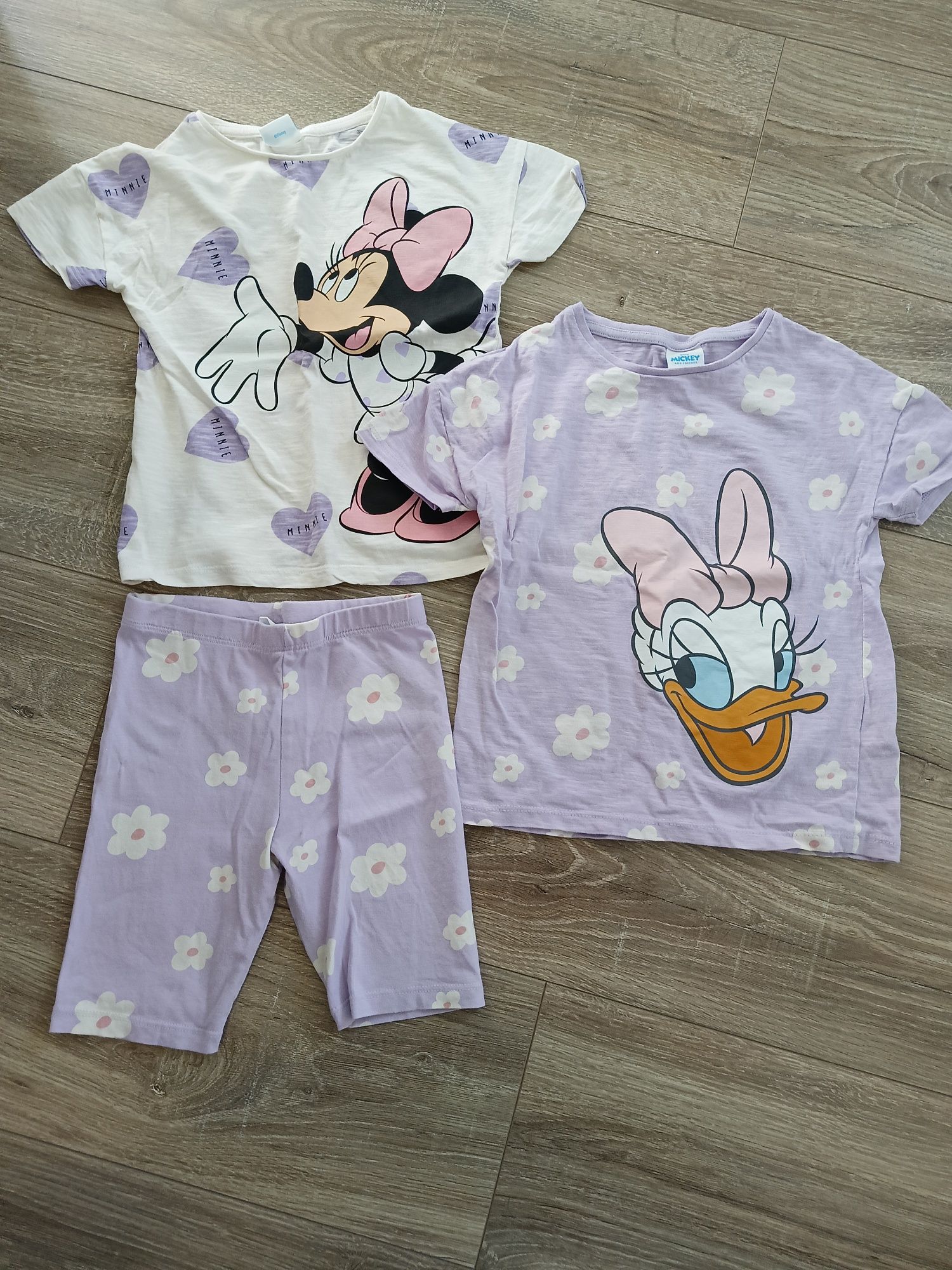 Набір Disney Mickey, Дейзі, велосипедки і футболки, 104-110 розмір