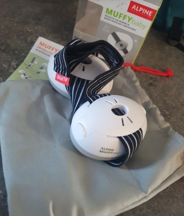 Protecção auditiva bebé