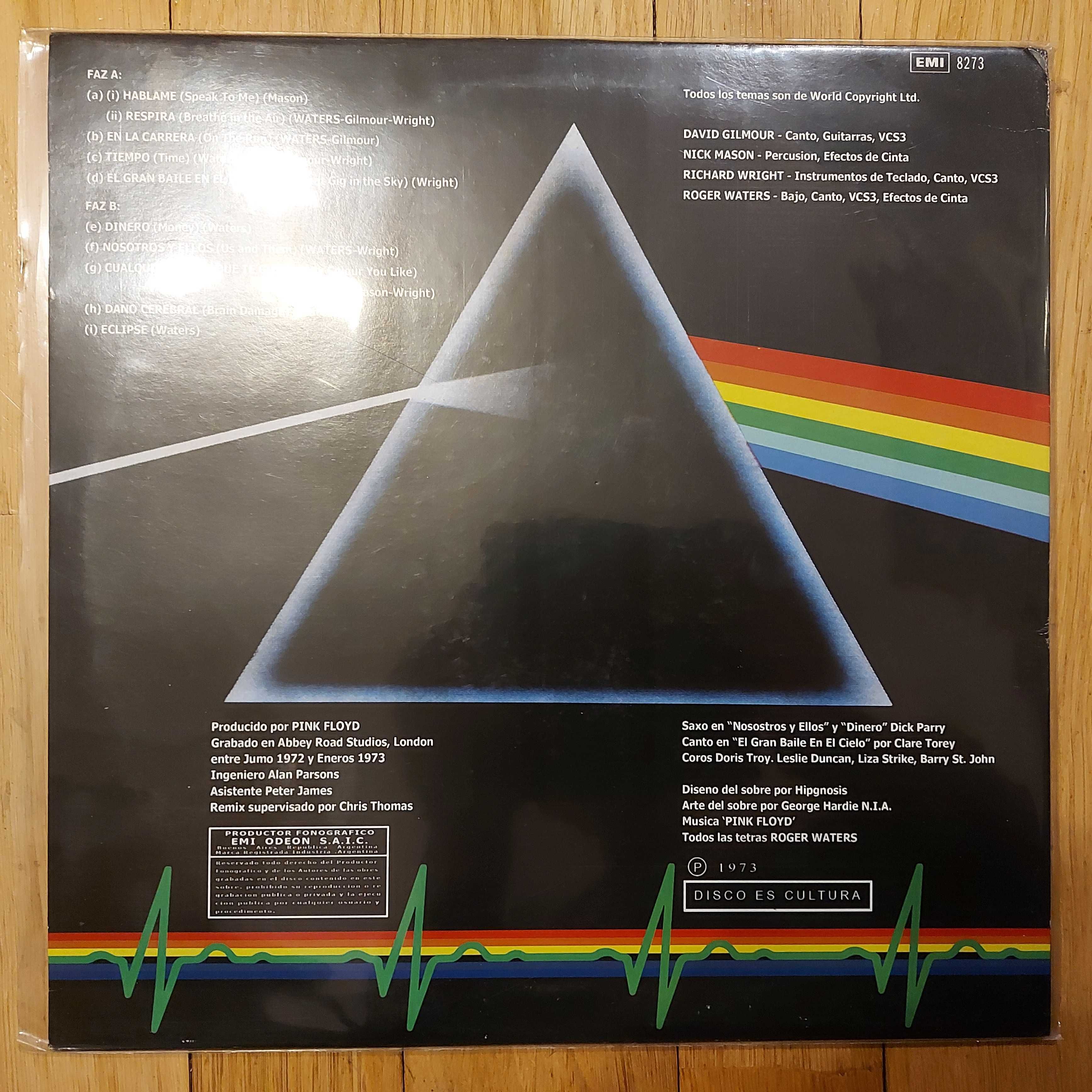 Pink Floyd  The Dark Side Of The Moon/El Lado Oscuro De La Luna (NM)