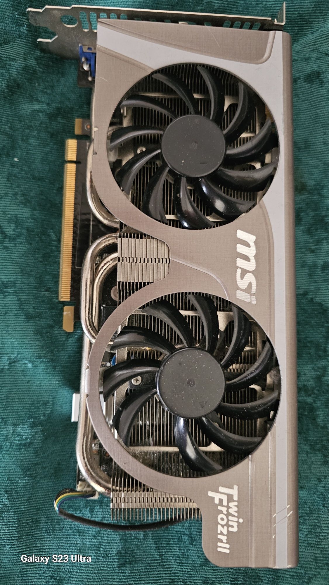 Видеокарта MSI GTX560 (1Gb GDDR5 256bit DVI mini HDMI) N560GTX БУ
