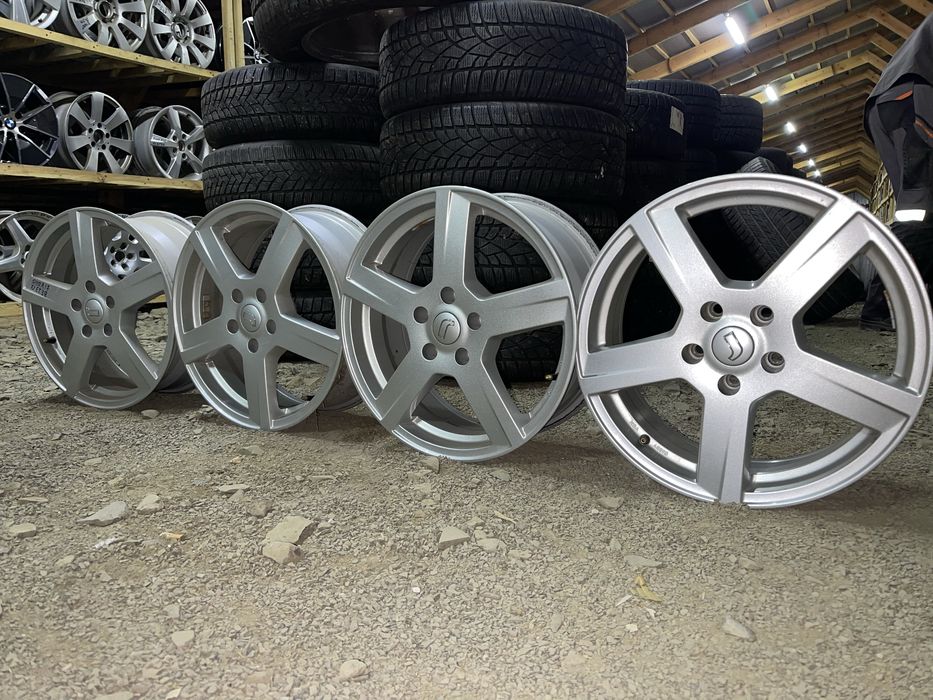 Титани ідеальні 5/112 R17 7J ET38 без ремонтів 4шт