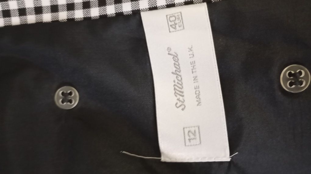 Świetna marynarka żakiet w pepitke L