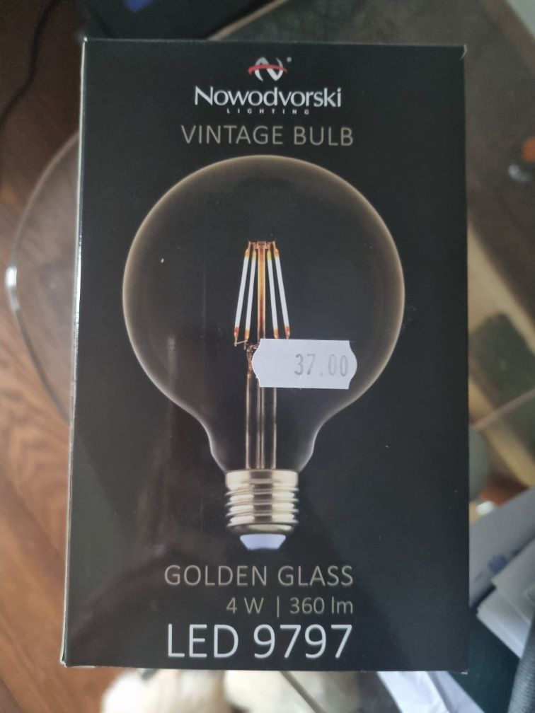 Żarówki Nowodvorski Vintage Bulb Golden Glass