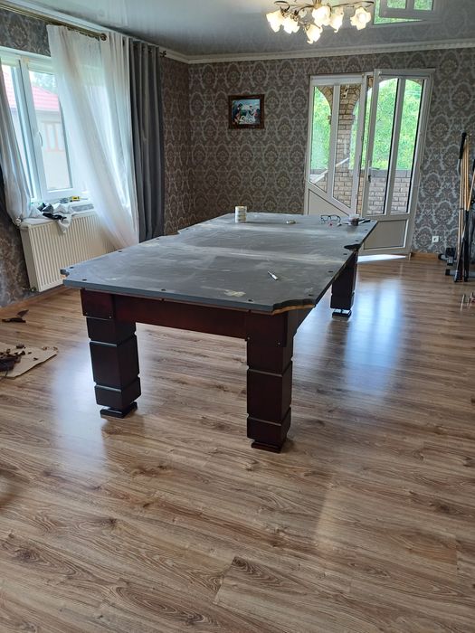 Ремонт,монтаж,розборка та перетяжка більярдних столів,реставрація