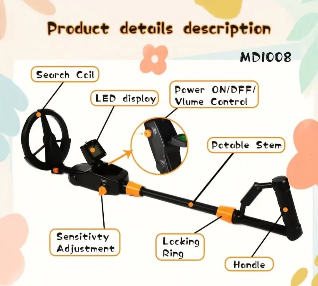 Detector de metais,novo caixa selada