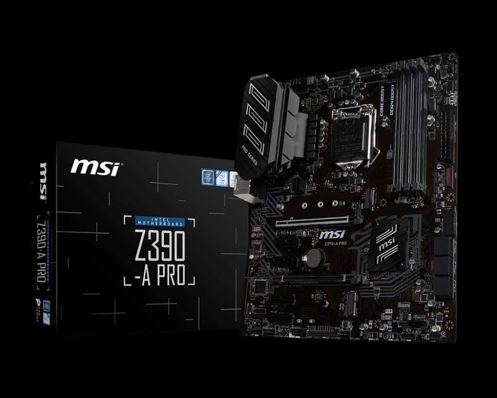 комплект i7 8700к+msi z390 a pro+32gb