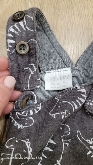 Комбенізон, штани 9-12 міс